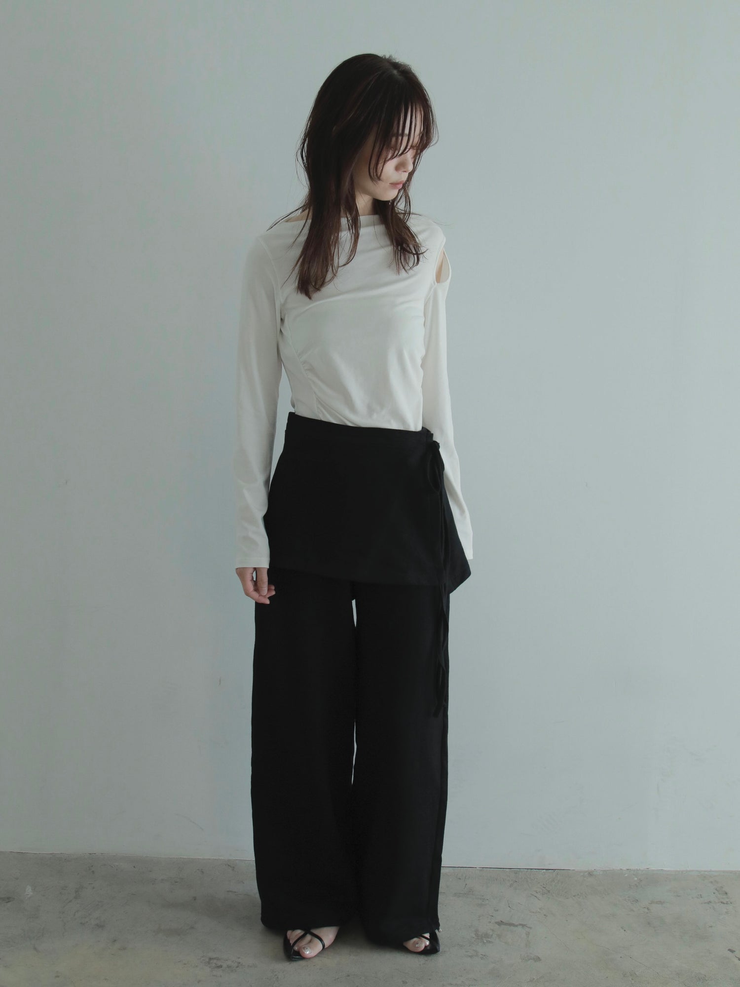 <pre order>layered sweat pants