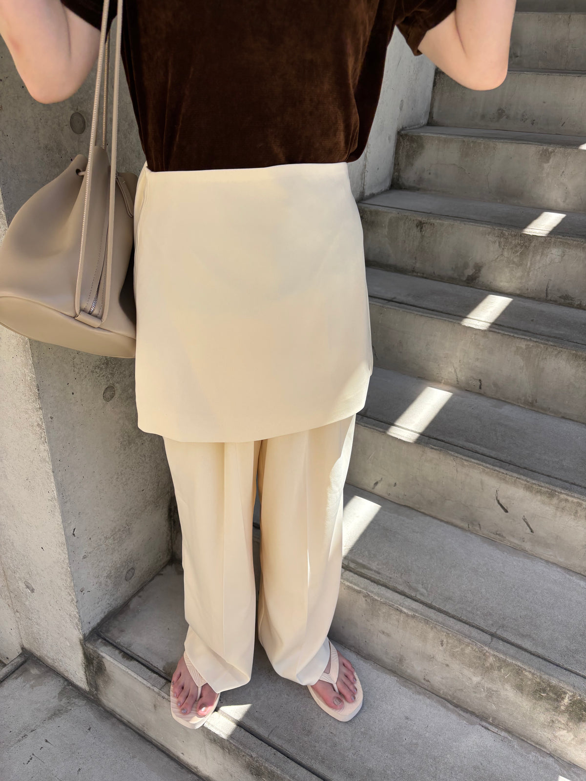 lulu. layered pants