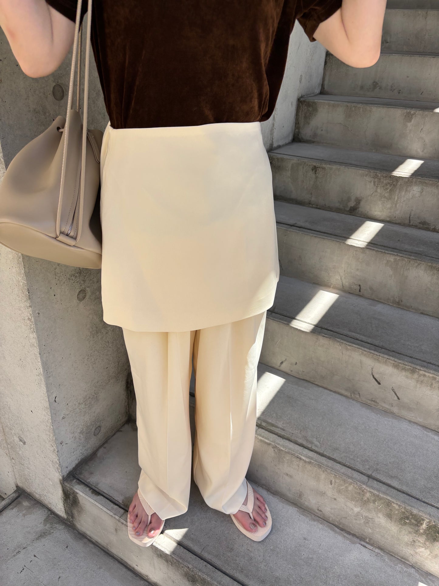 《pre order》 lulu. layered pants