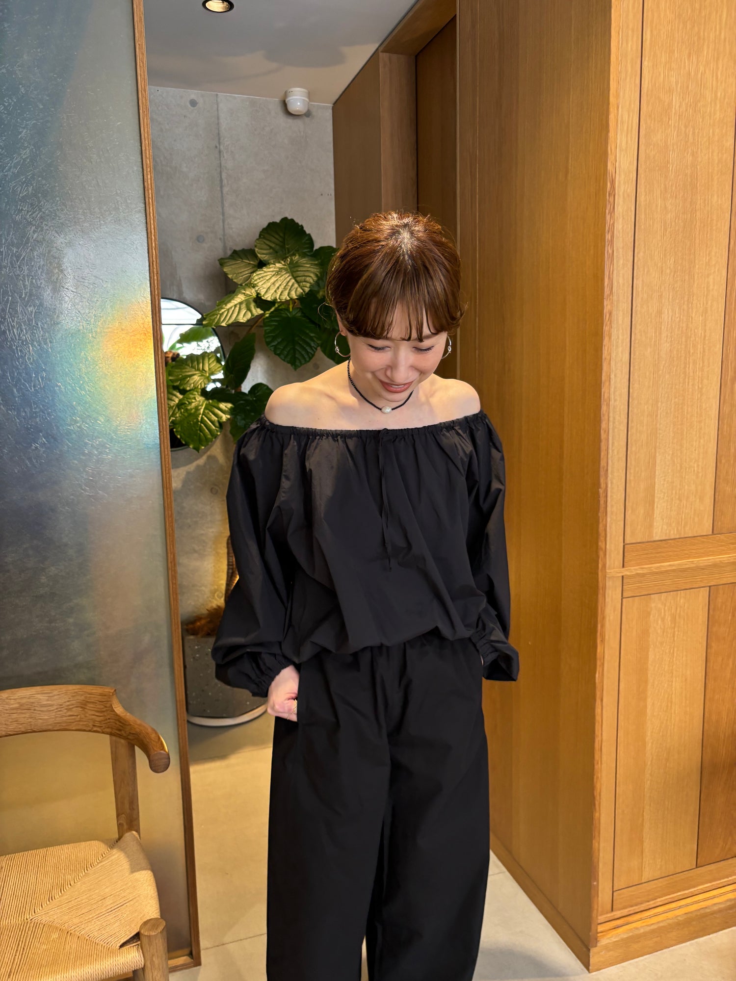 【3/6(fri) 21:00】 2way balloon blouse　