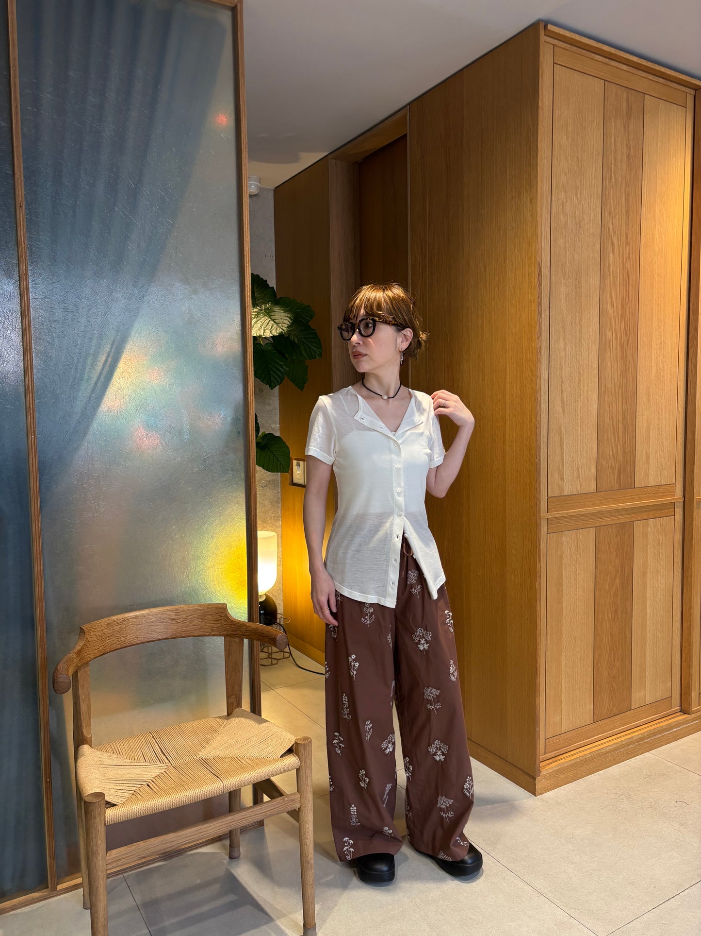 【2/27(fri) 21:00】 sheer short sleeve cardigan