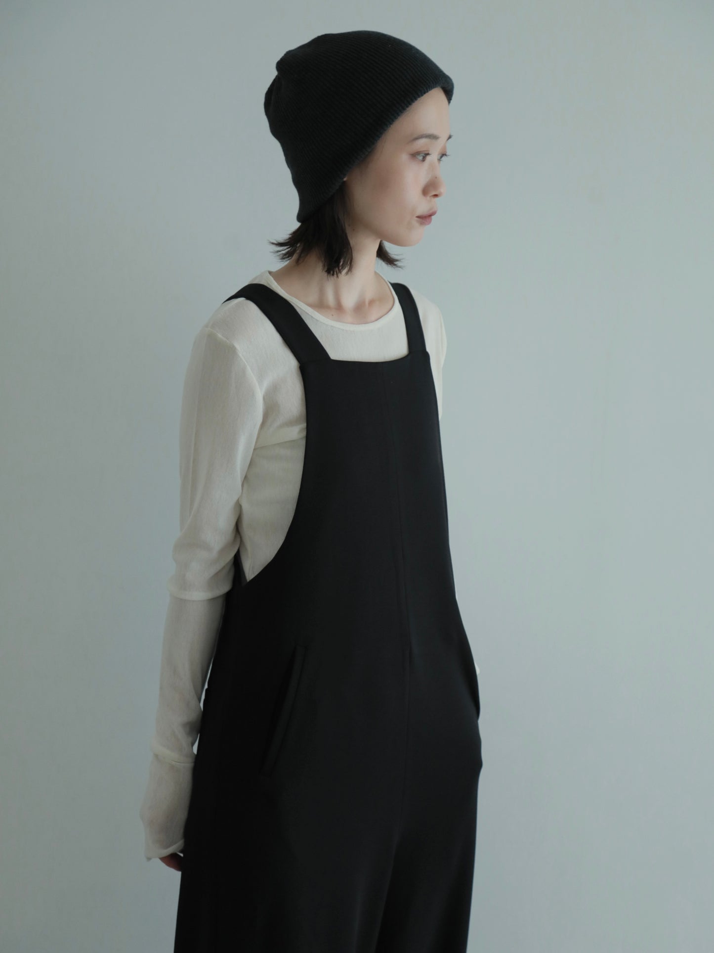 《pre order》 See - through long sleeve cut&sew