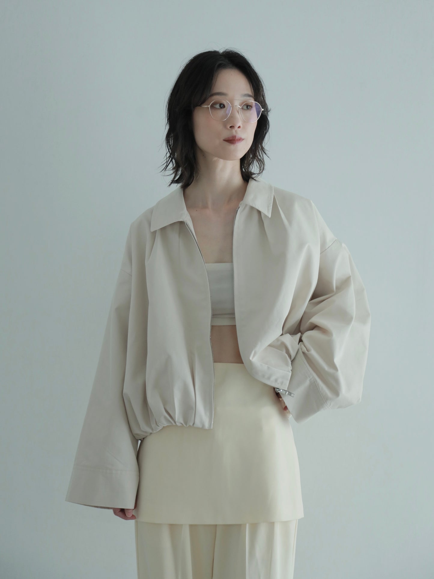 《pre order》 zipup balloon blouson