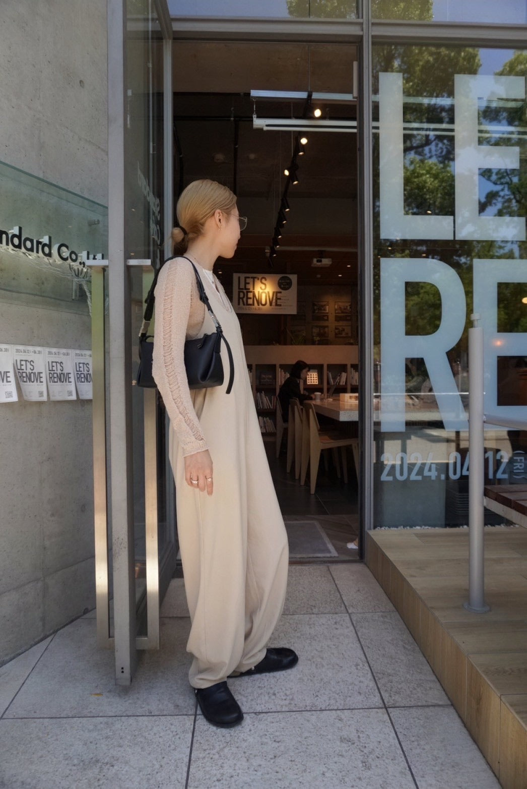salopette　《collaboration item》　