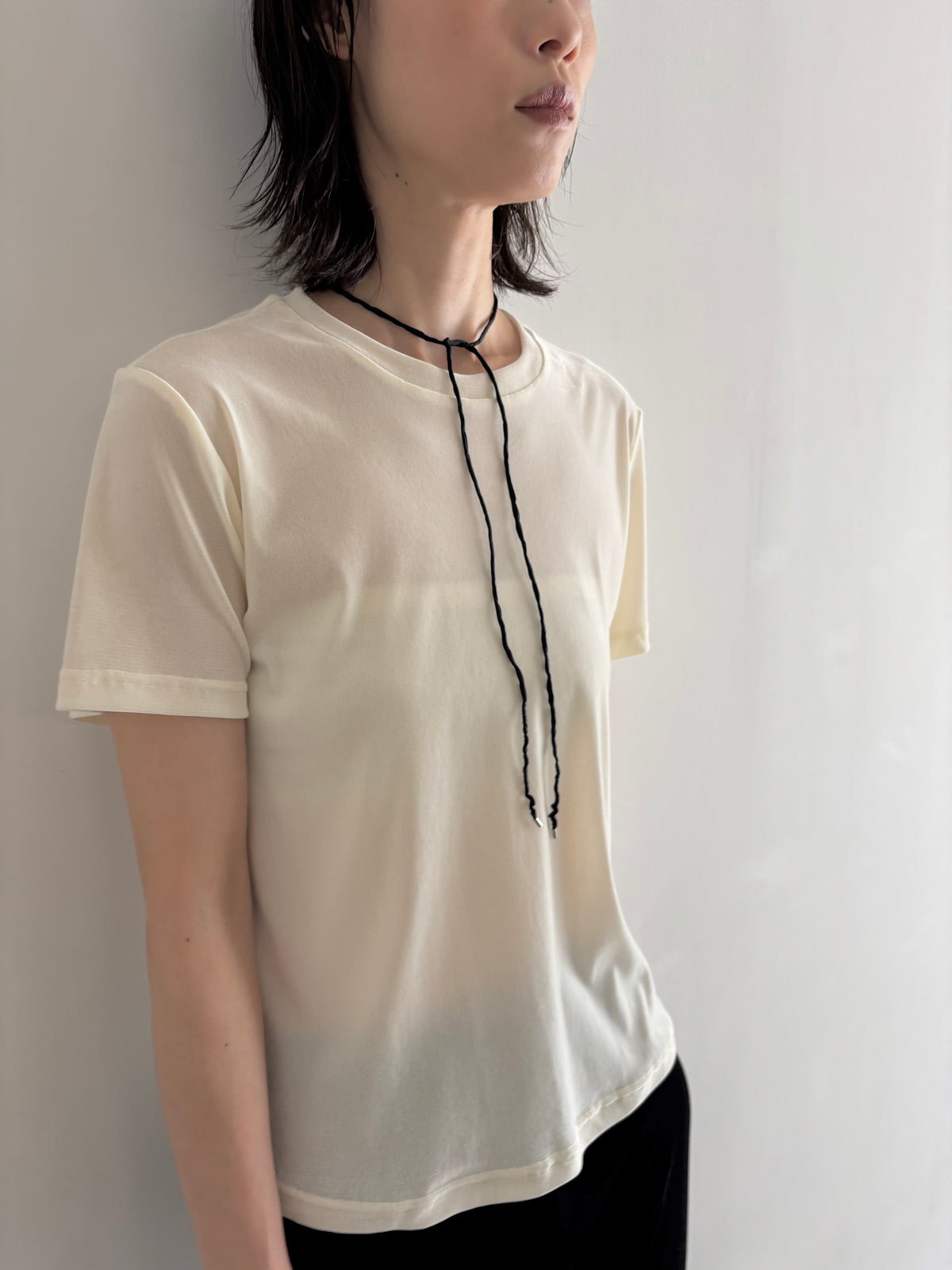 short sleeve velour T　　　
