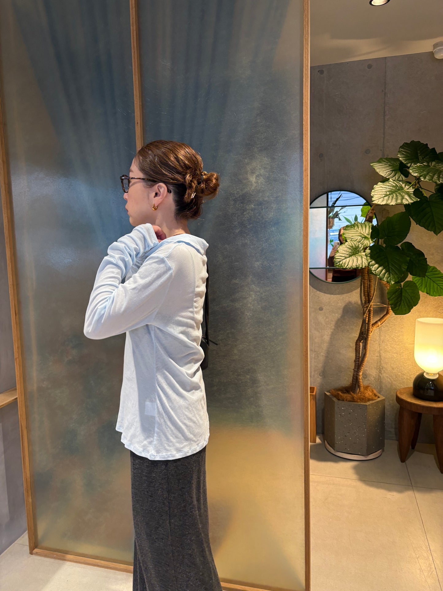 【2/6(fri) 21:00】 sheer polo cut&sew　　