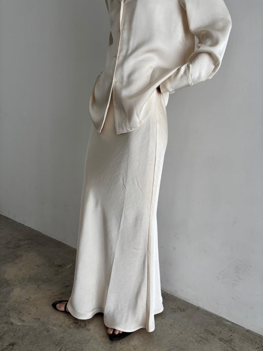 ＜pre order＞ satin long skirt　　　　　　　　　　　