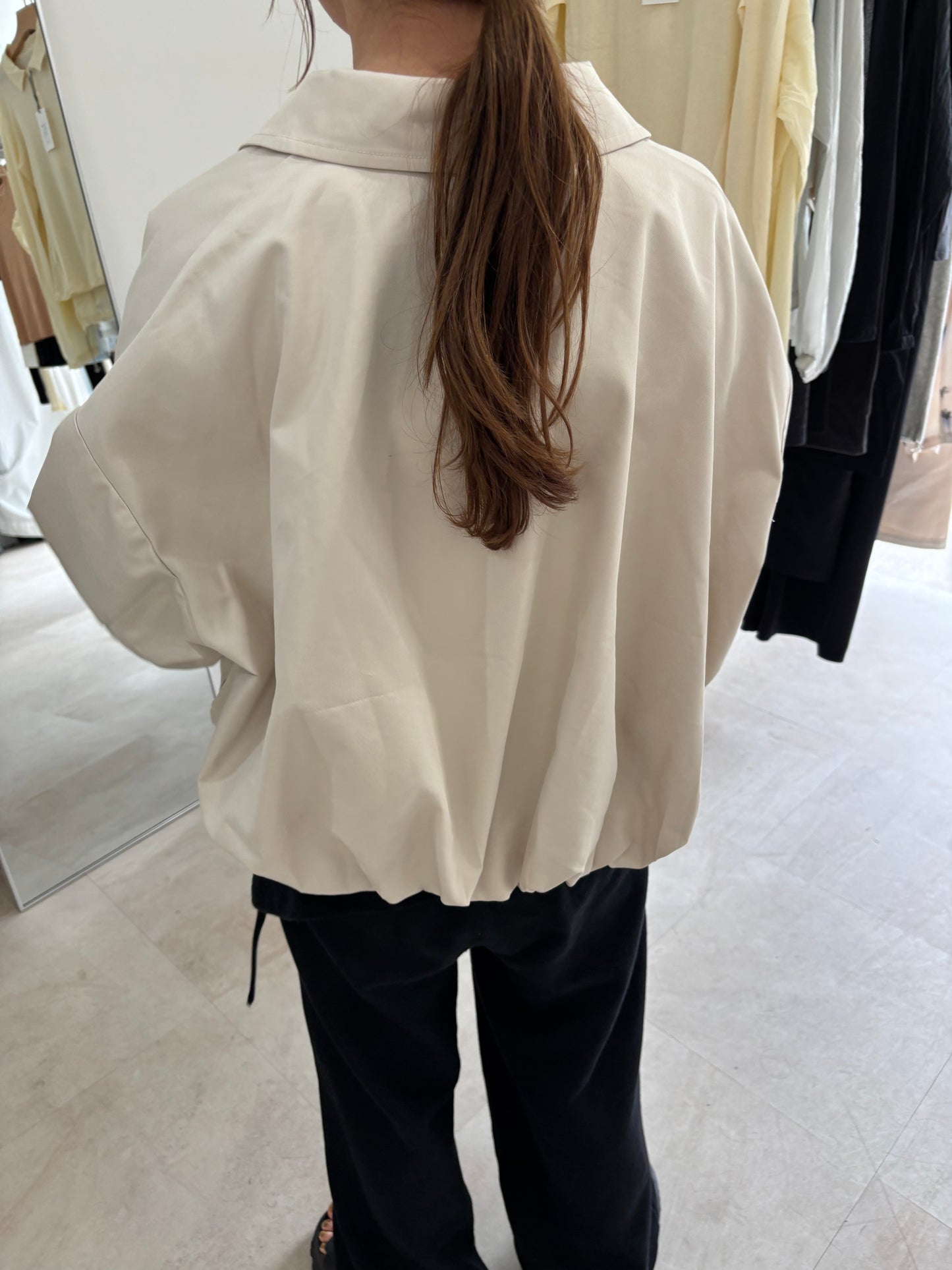 《pre order》 zipup balloon blouson