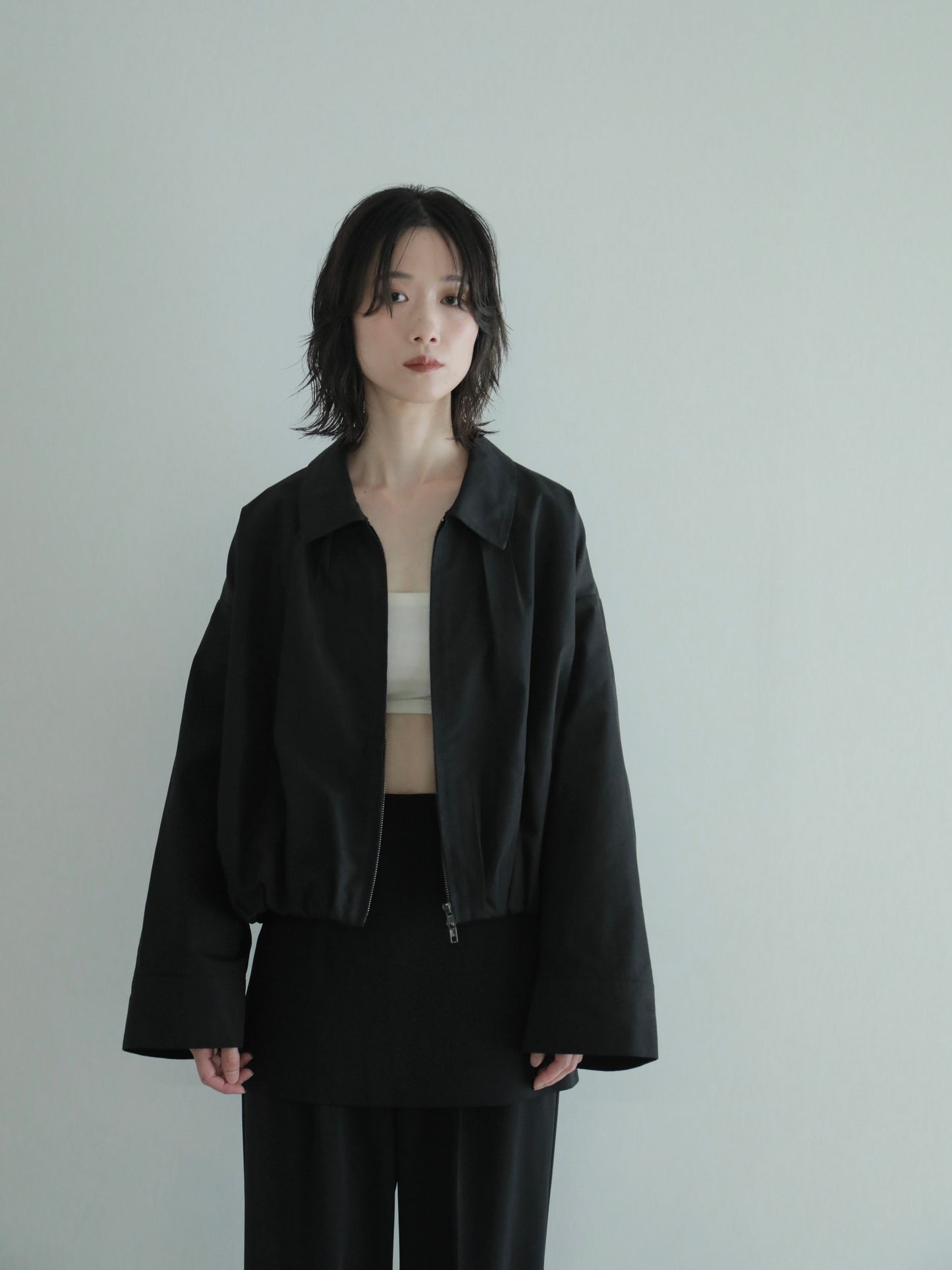 《pre order》 zipup balloon blouson