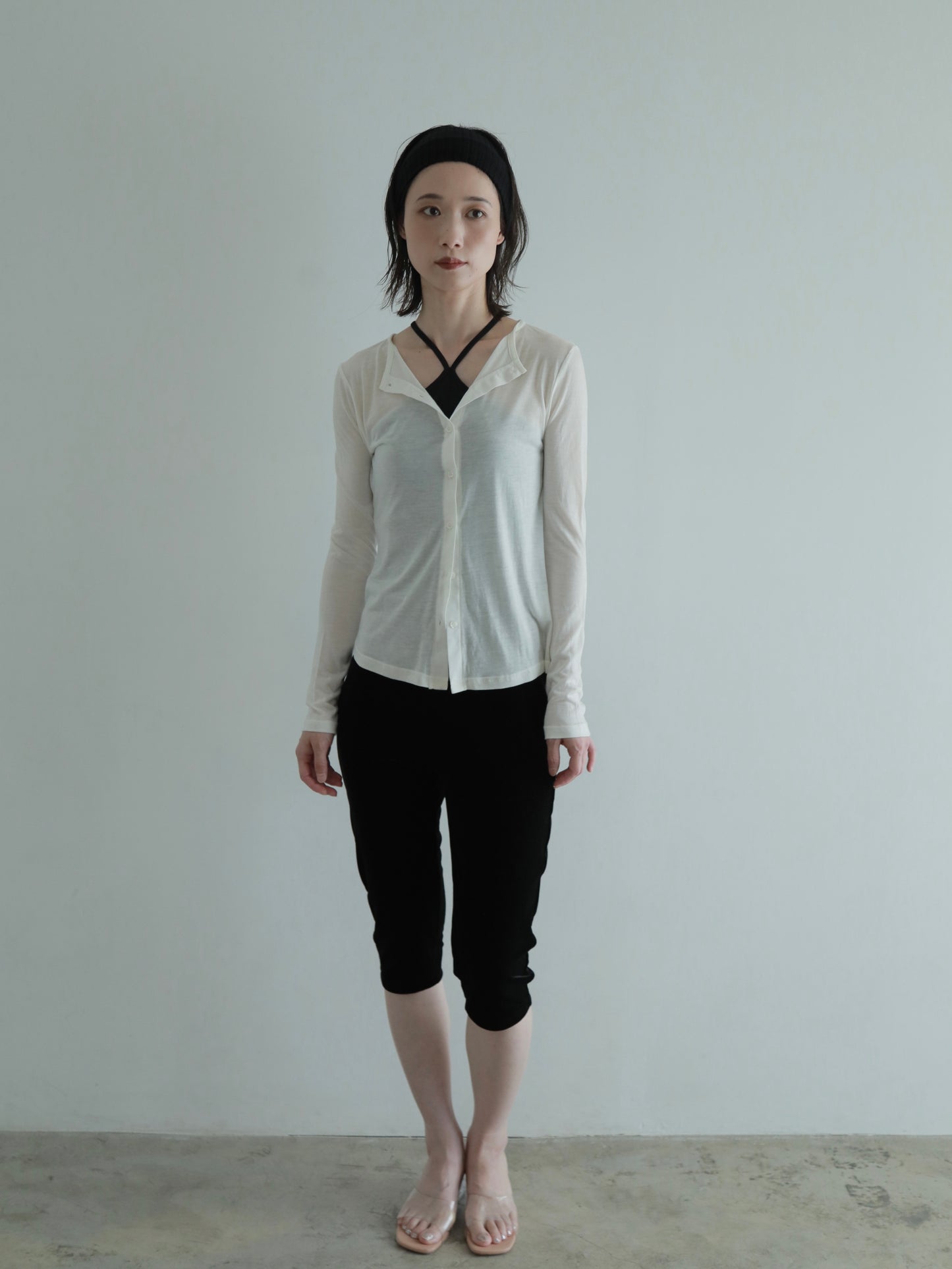《pre order》sheer soft cardigan　　