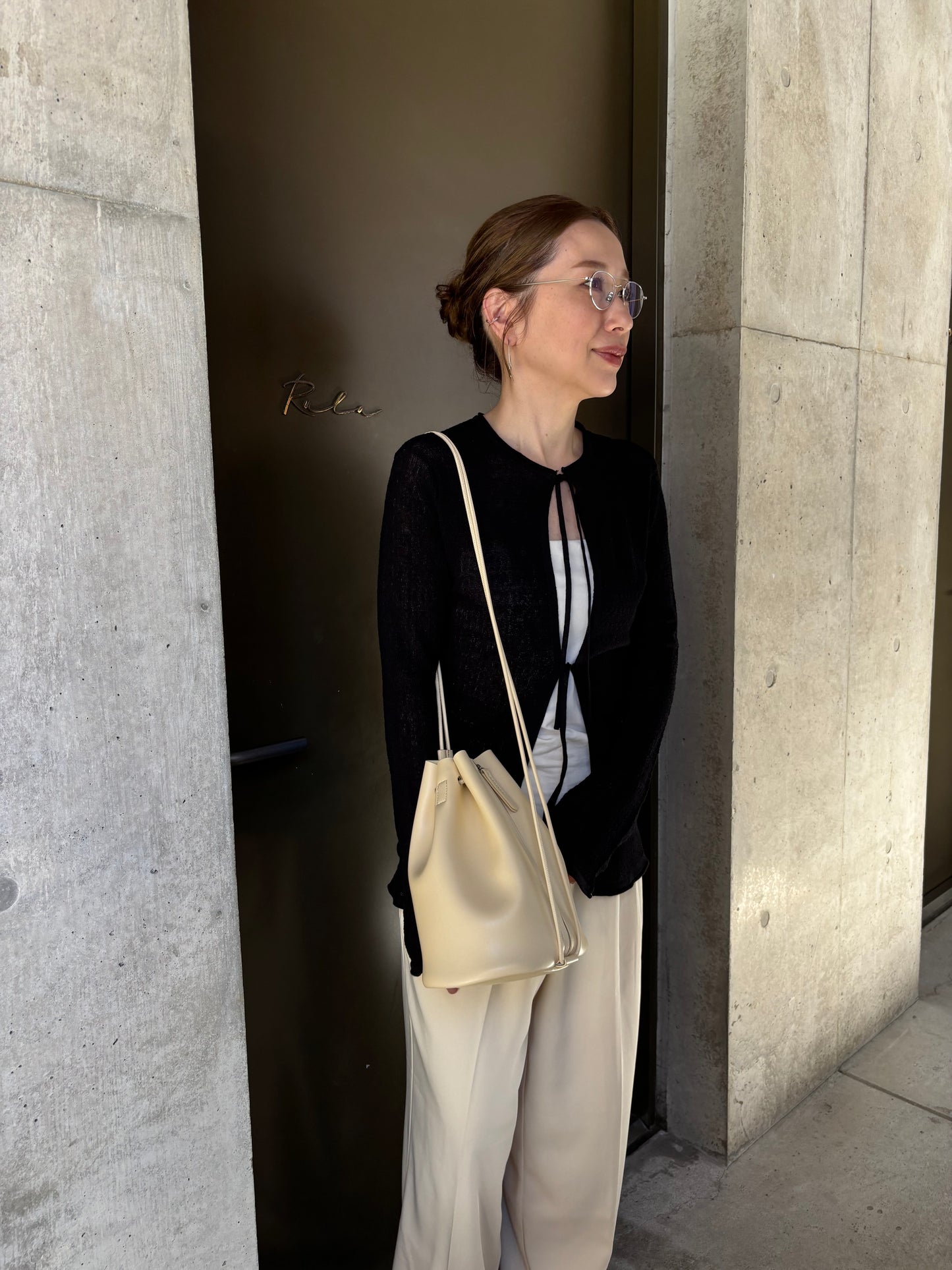 ribbon Knit cardigan