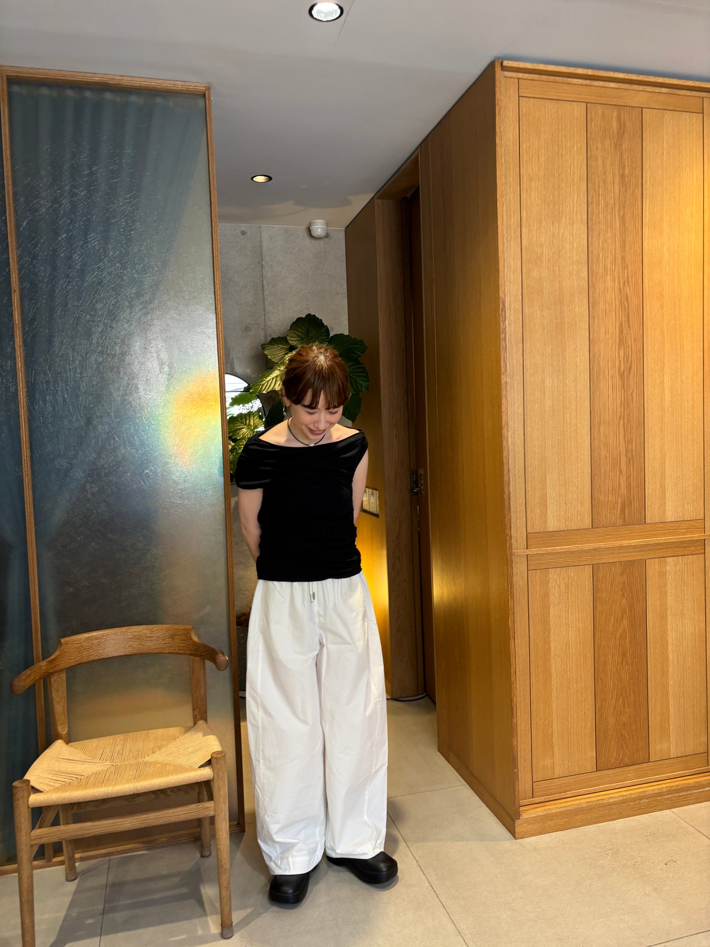 【3/6(fri) 21:00】 barrel leg pants　　