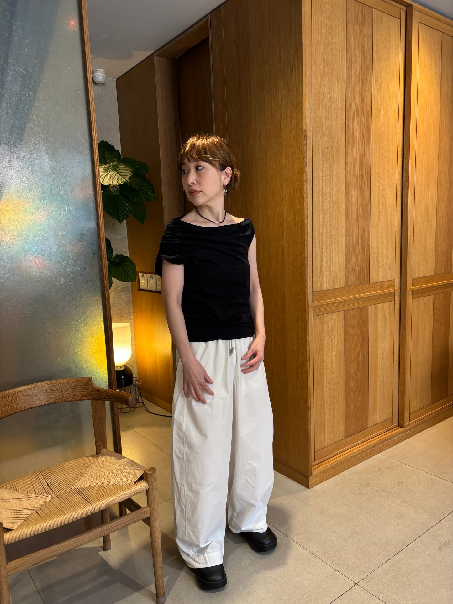 【3/6(fri) 21:00】 barrel leg pants　　