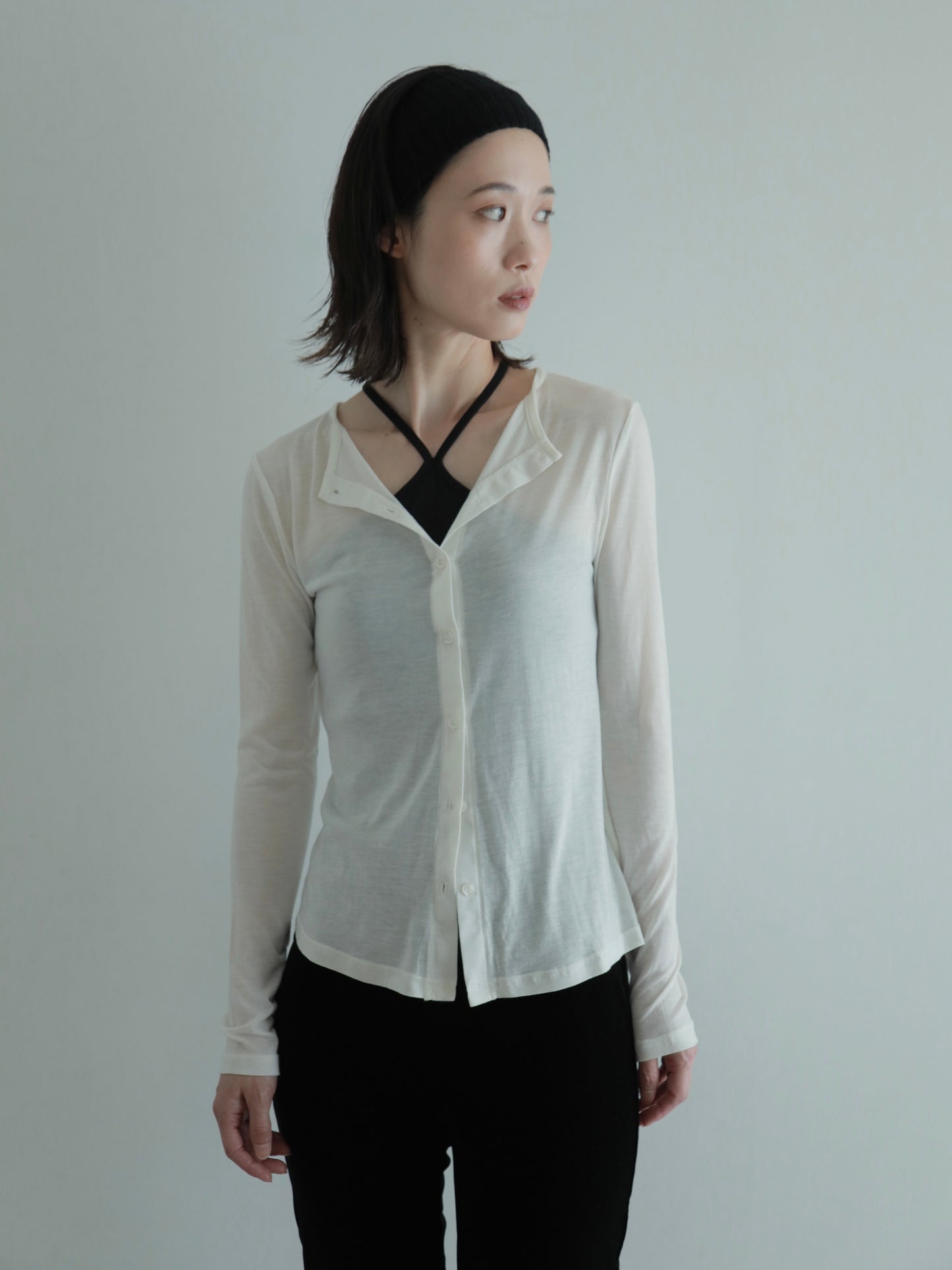 《pre order》sheer soft cardigan　　