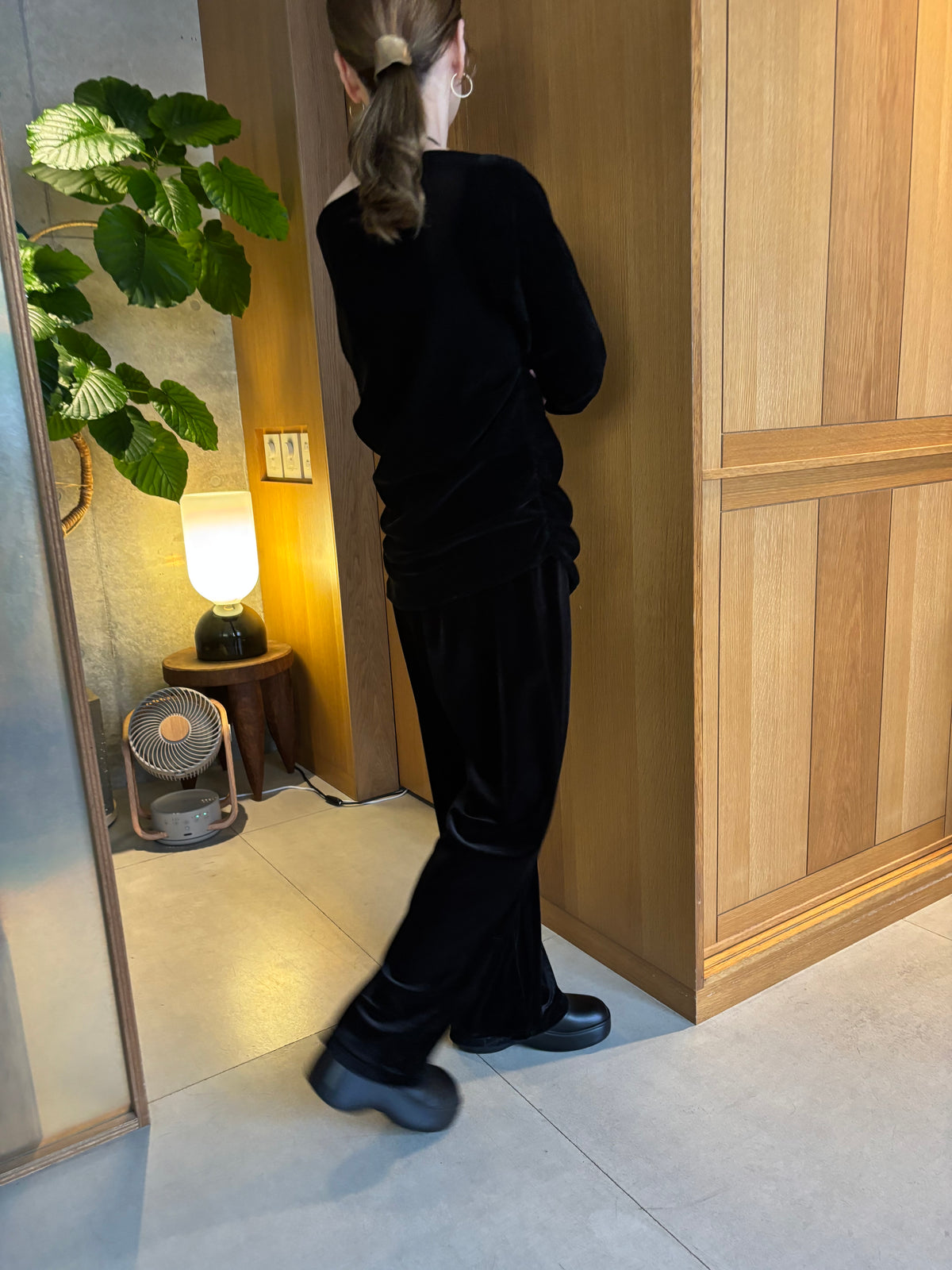 velours pants