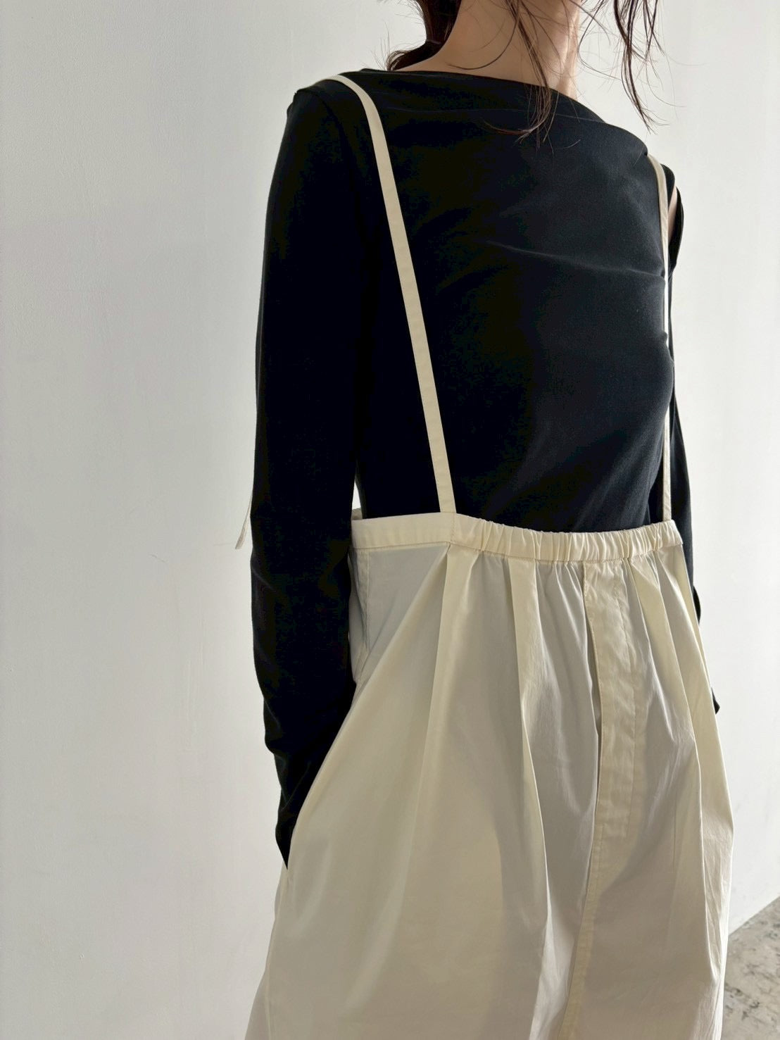 strap suspender pants　　　　