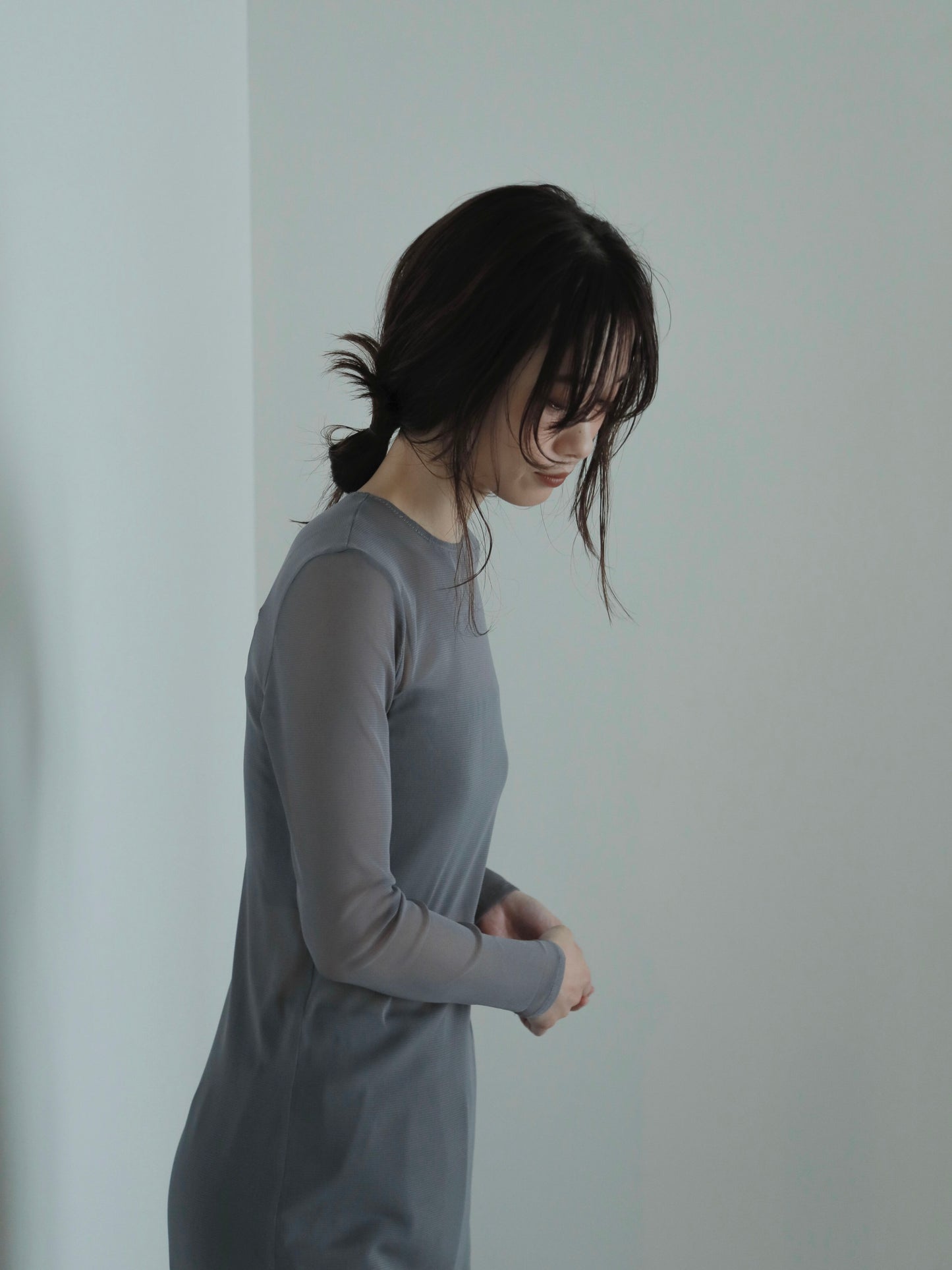 【1/23(fri) 21:00】sheer long one-piece　　