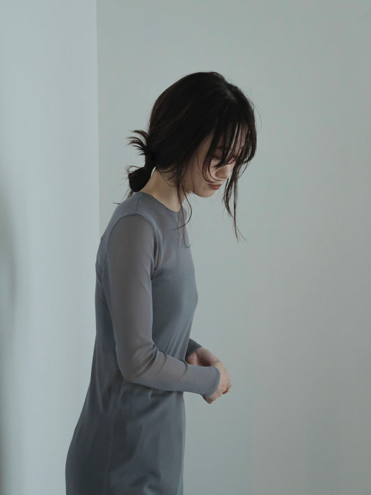 【1/23(fri) 21:00】sheer long one-piece　　