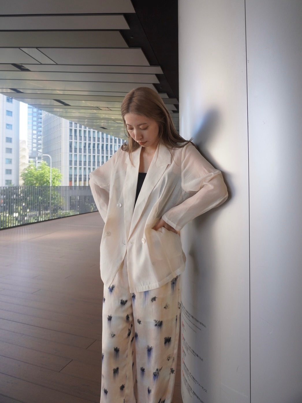 【1/23(fri) 21:00】 vintage flower pants　　　