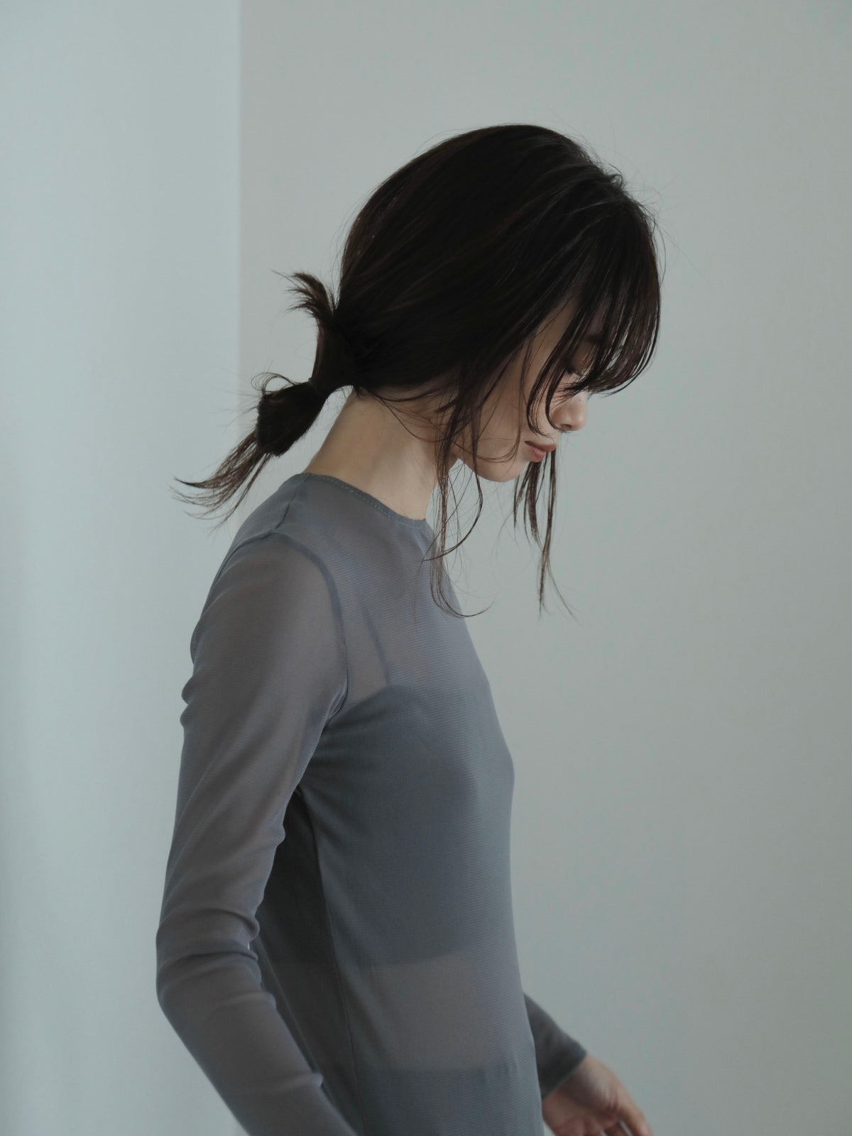 sheer long one-piece　　　