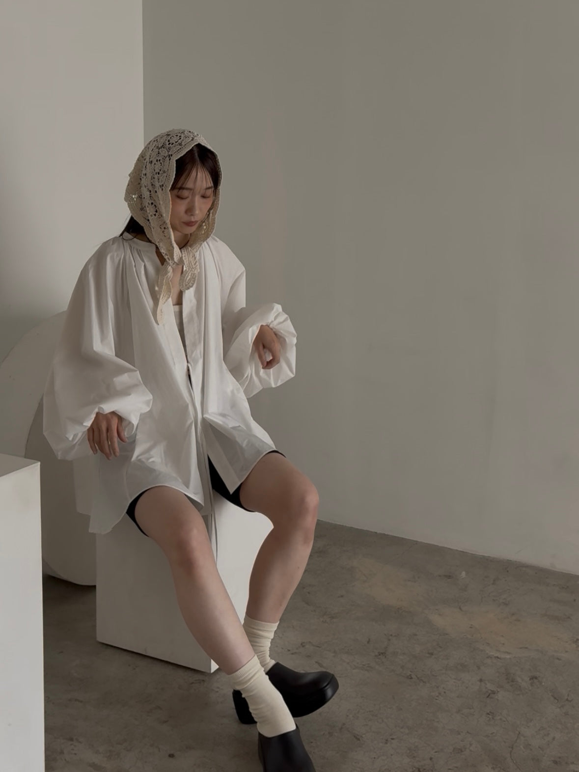 【12/19(fri) 21:00】big balloon blouse　　　