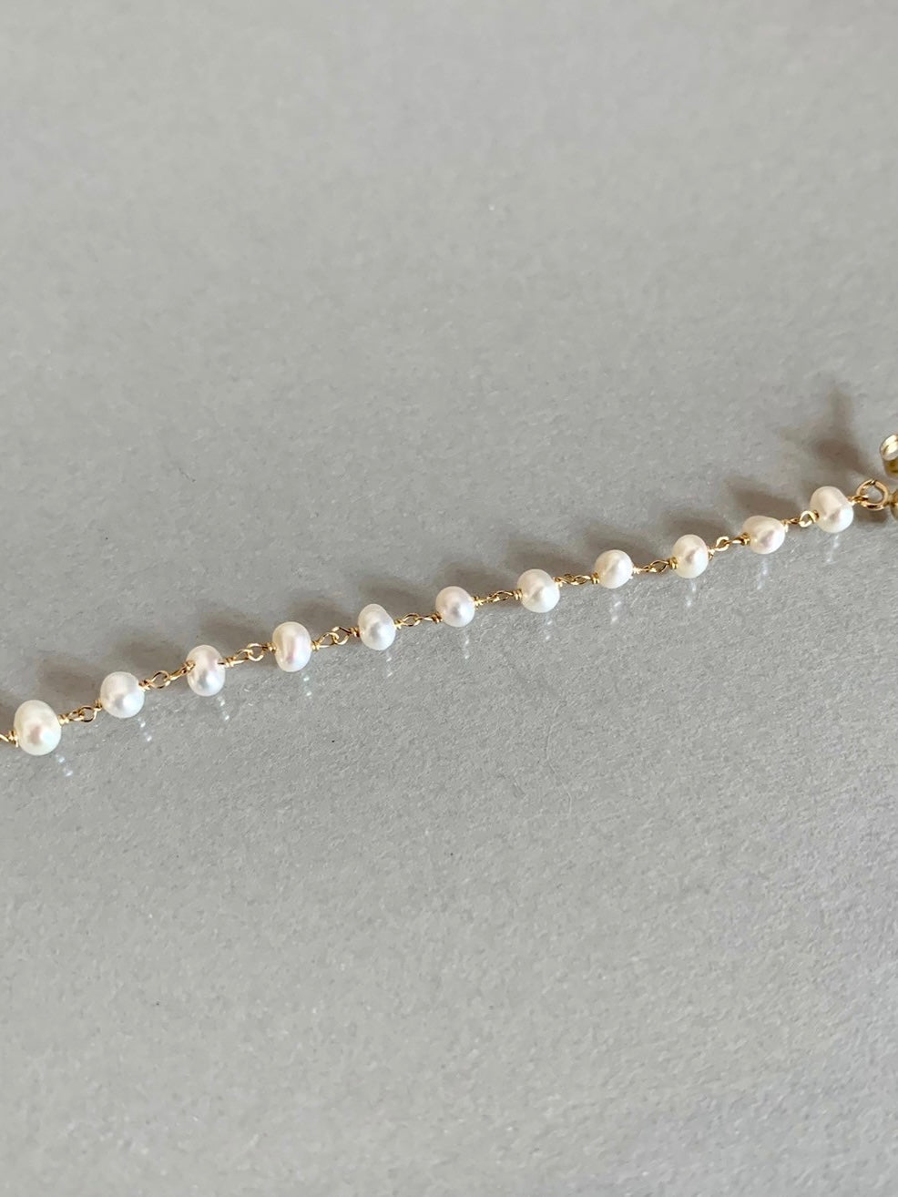 pearl chain pierce