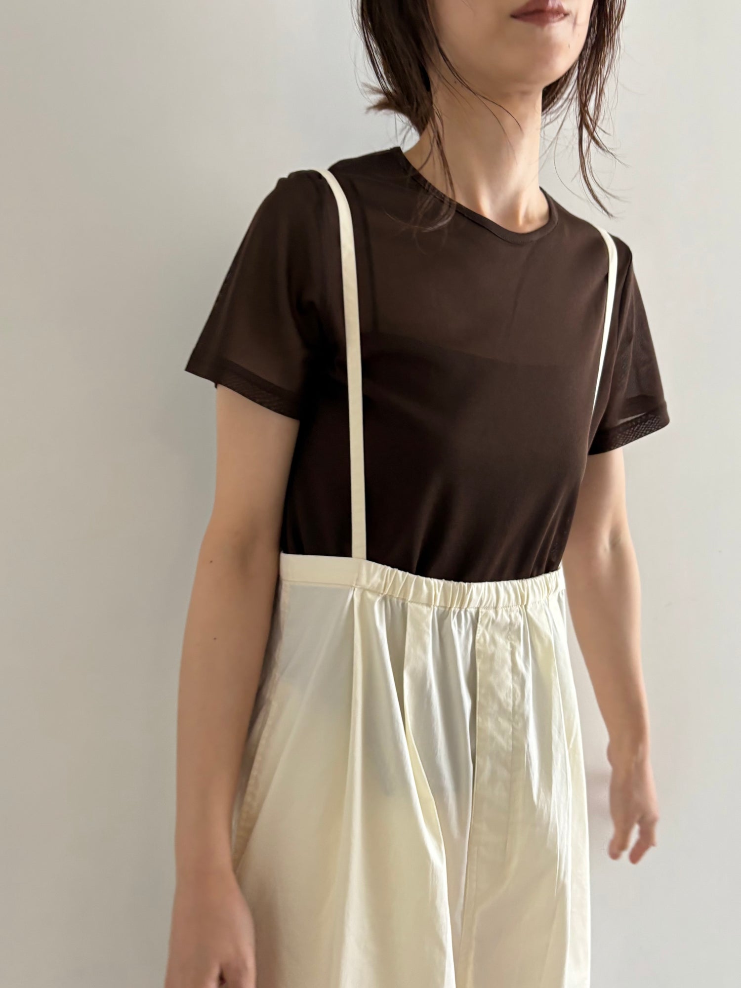 short sleeve sheer T