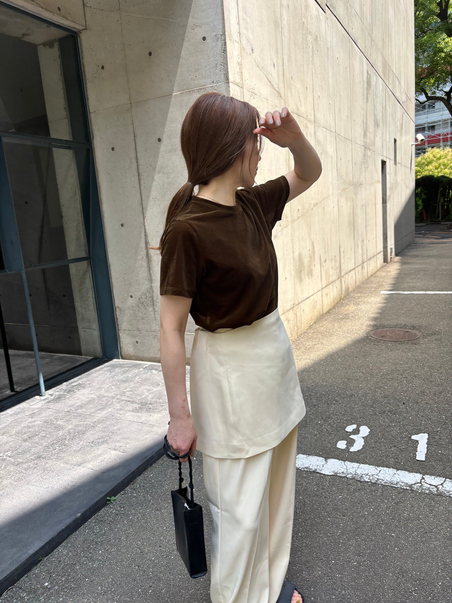 《pre order》short sleeve velour T　　　