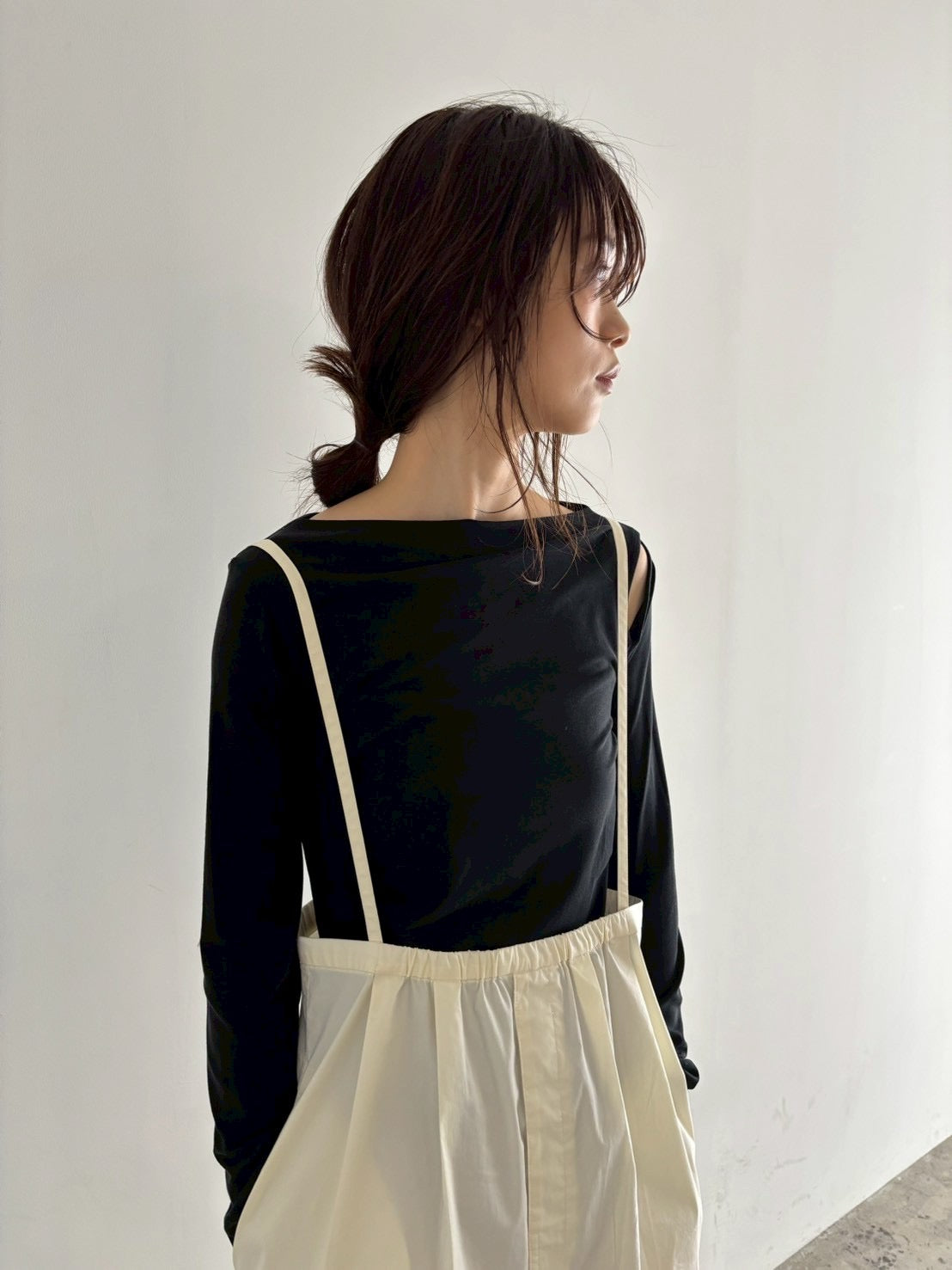 strap suspender pants　　　　
