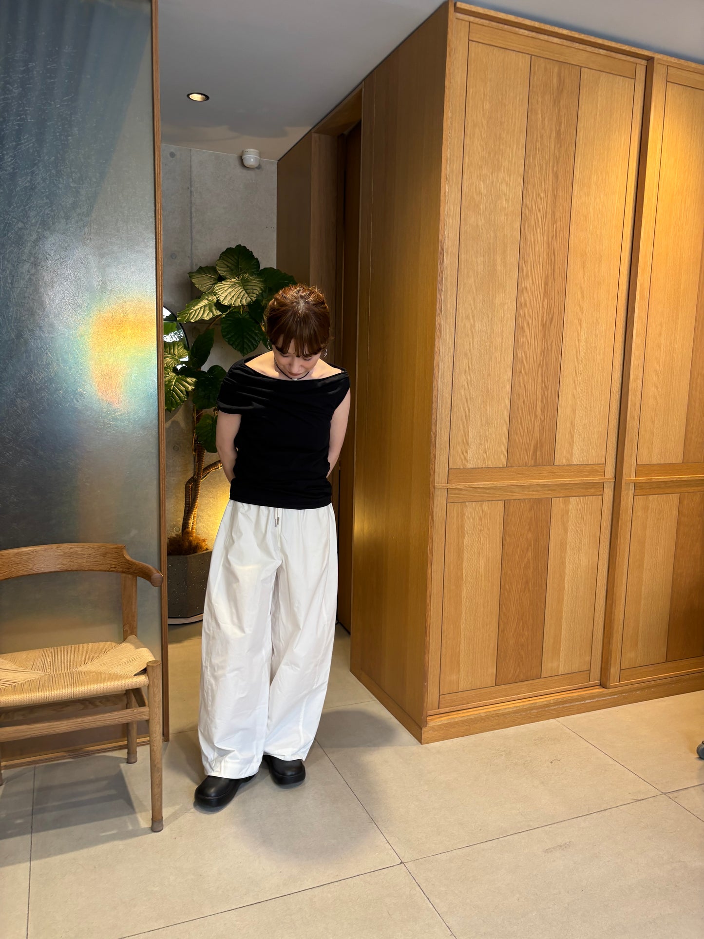 【3/6(fri) 21:00】 barrel leg pants　　