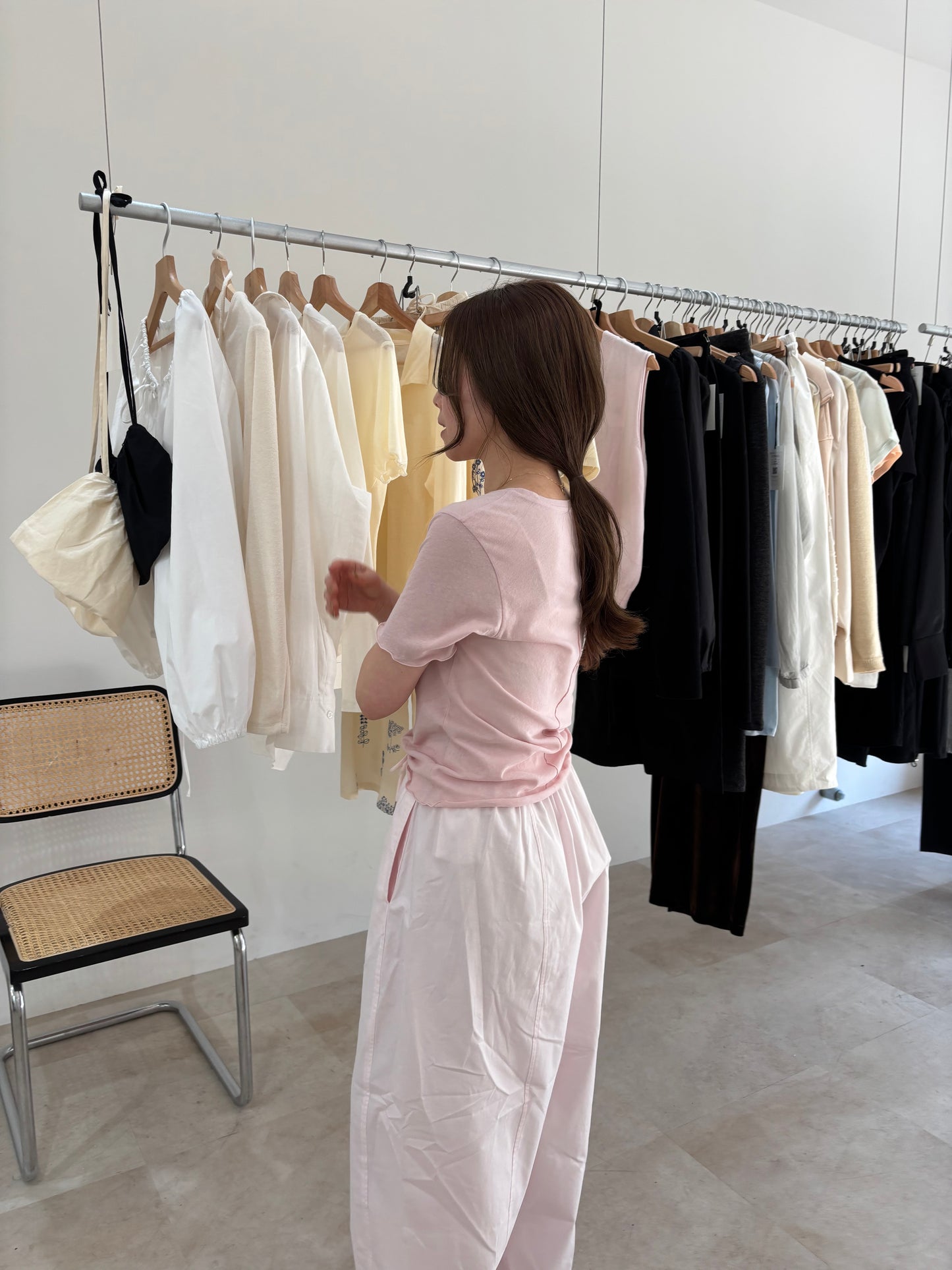 【3/6(fri) 21:00】 barrel leg pants　　