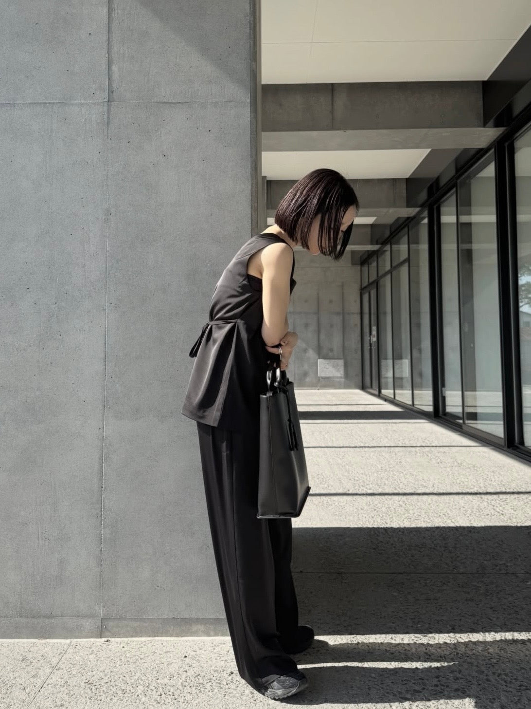 satin square tops　　