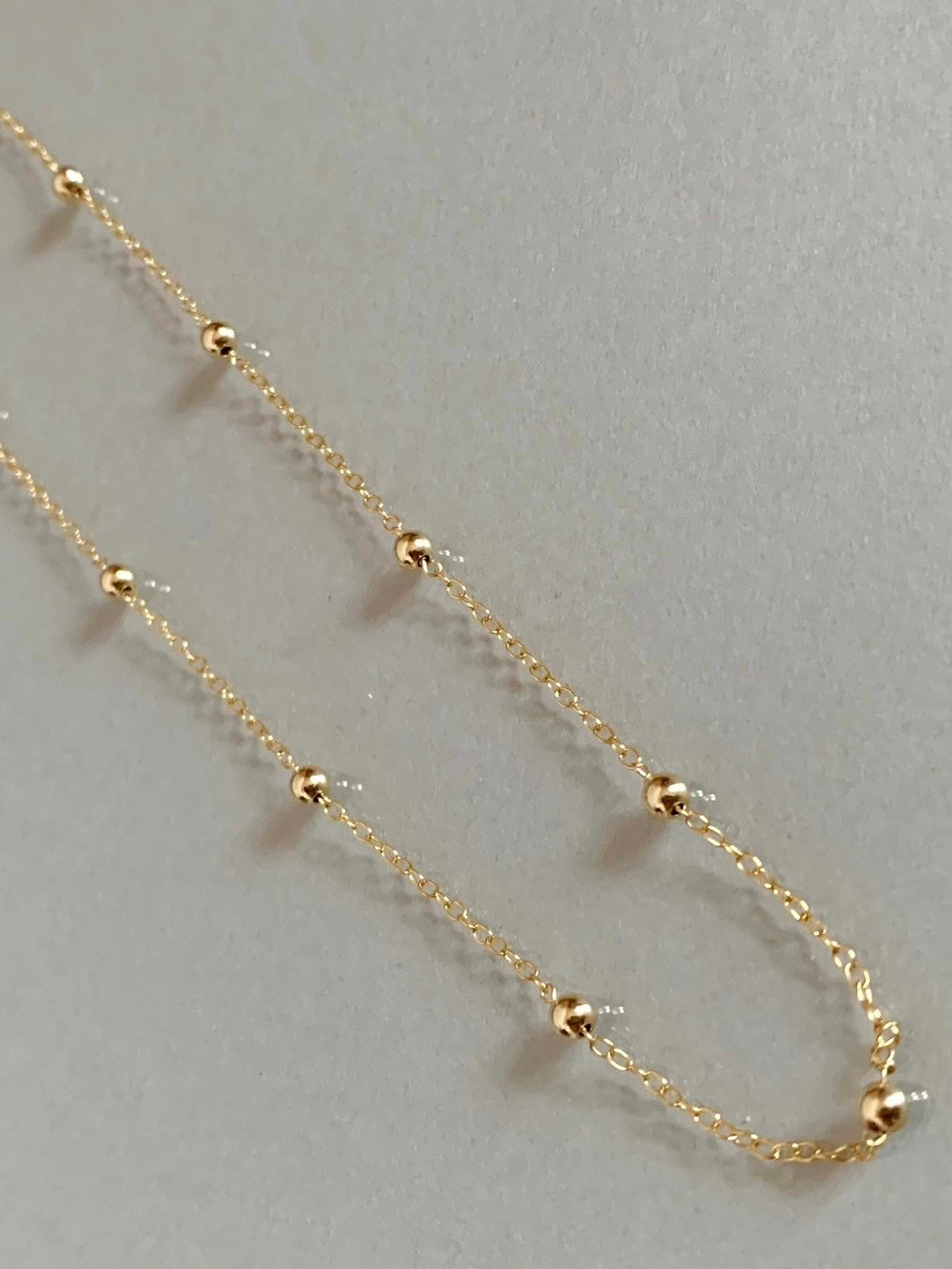beads chain necklace　　