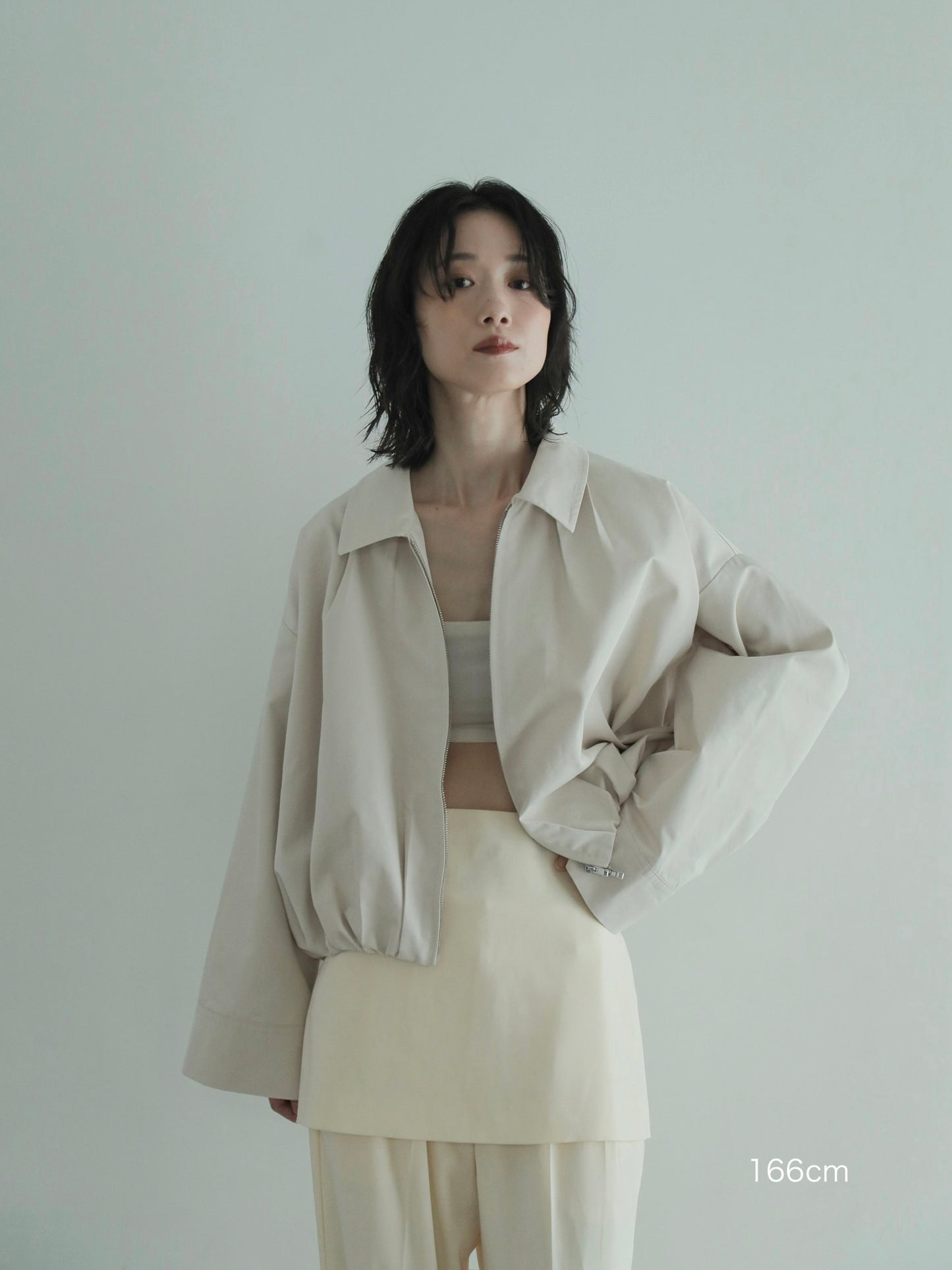 《pre order》 zipup balloon blouson