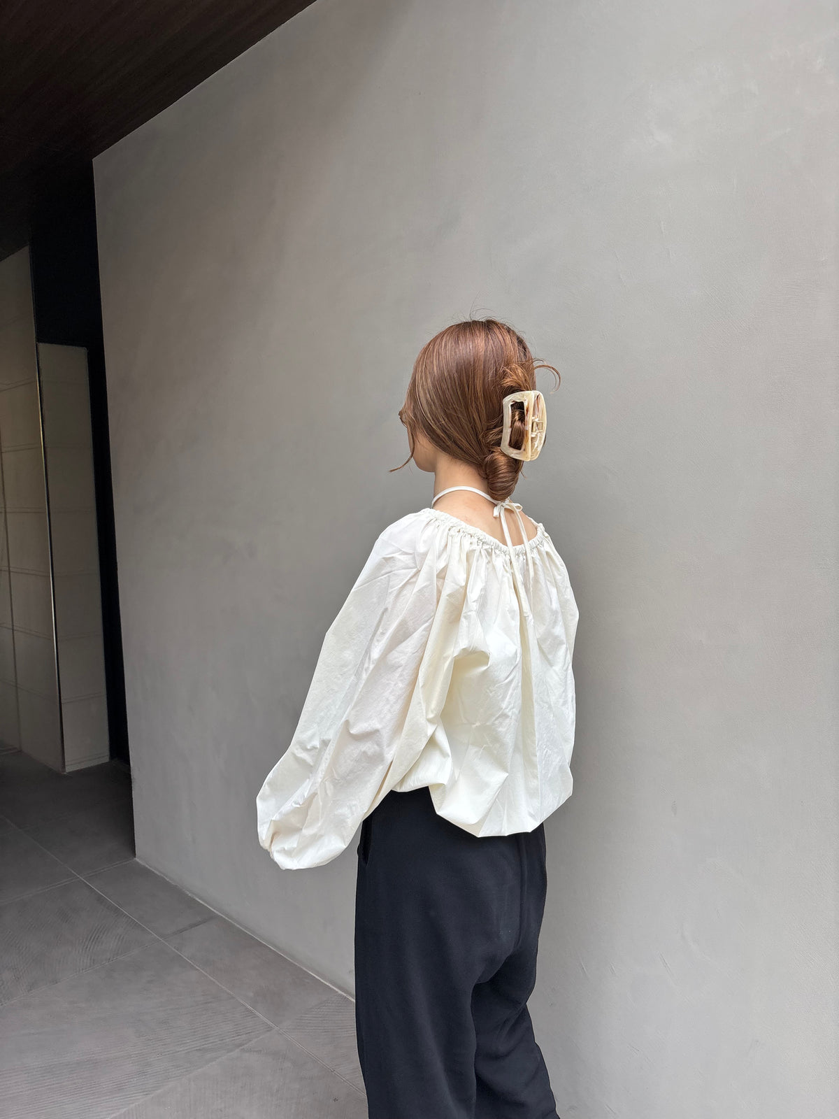 2way balloon blouse　