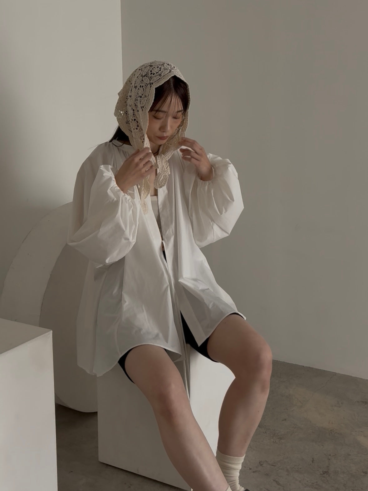 【12/19(fri) 21:00】big balloon blouse　　　