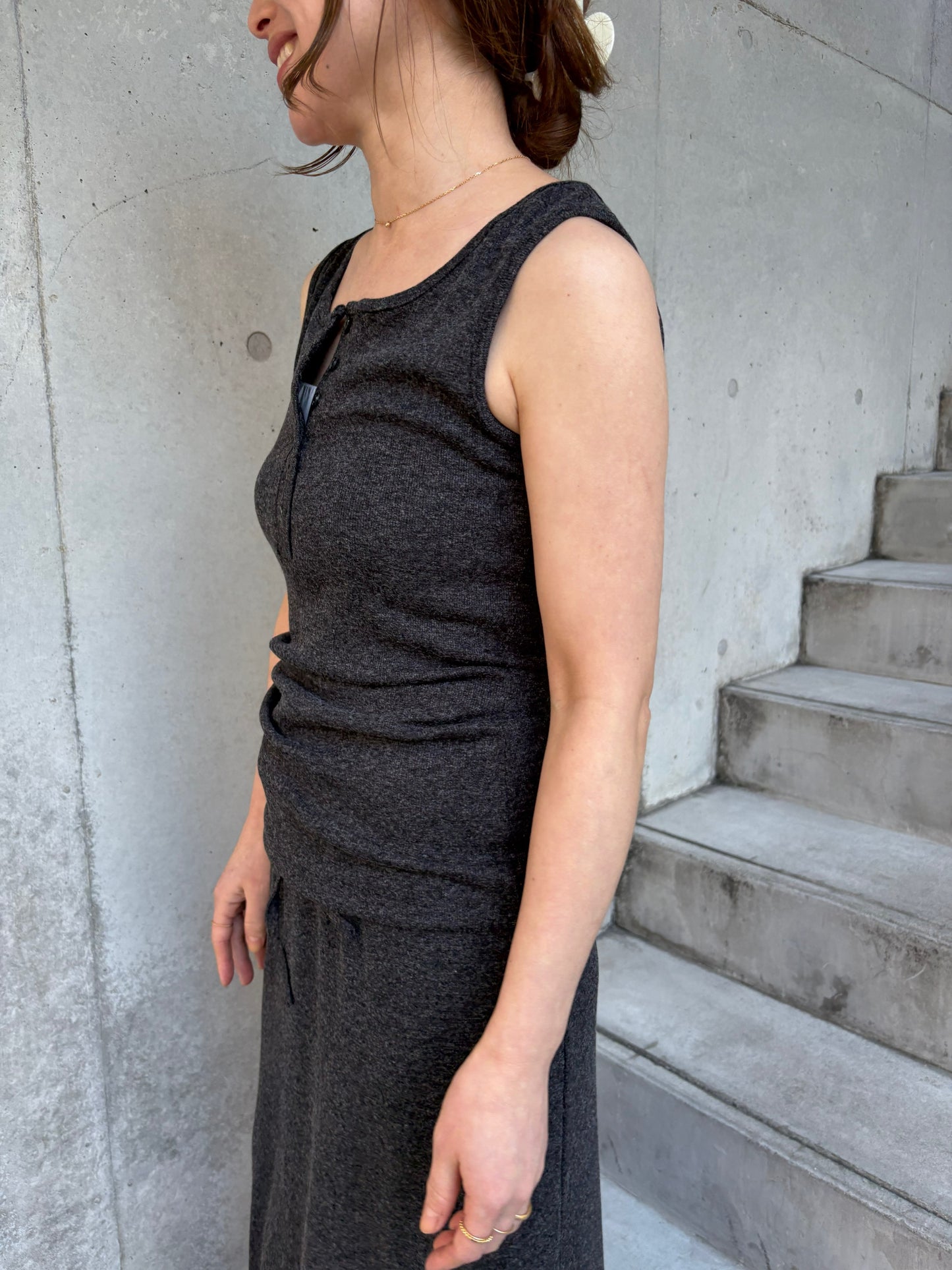 【2/6(fri) 21:00】henry neck lib tops