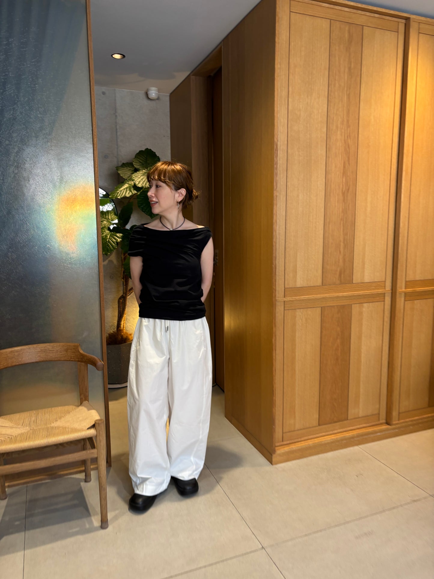 【3/6(fri) 21:00】 barrel leg pants　　