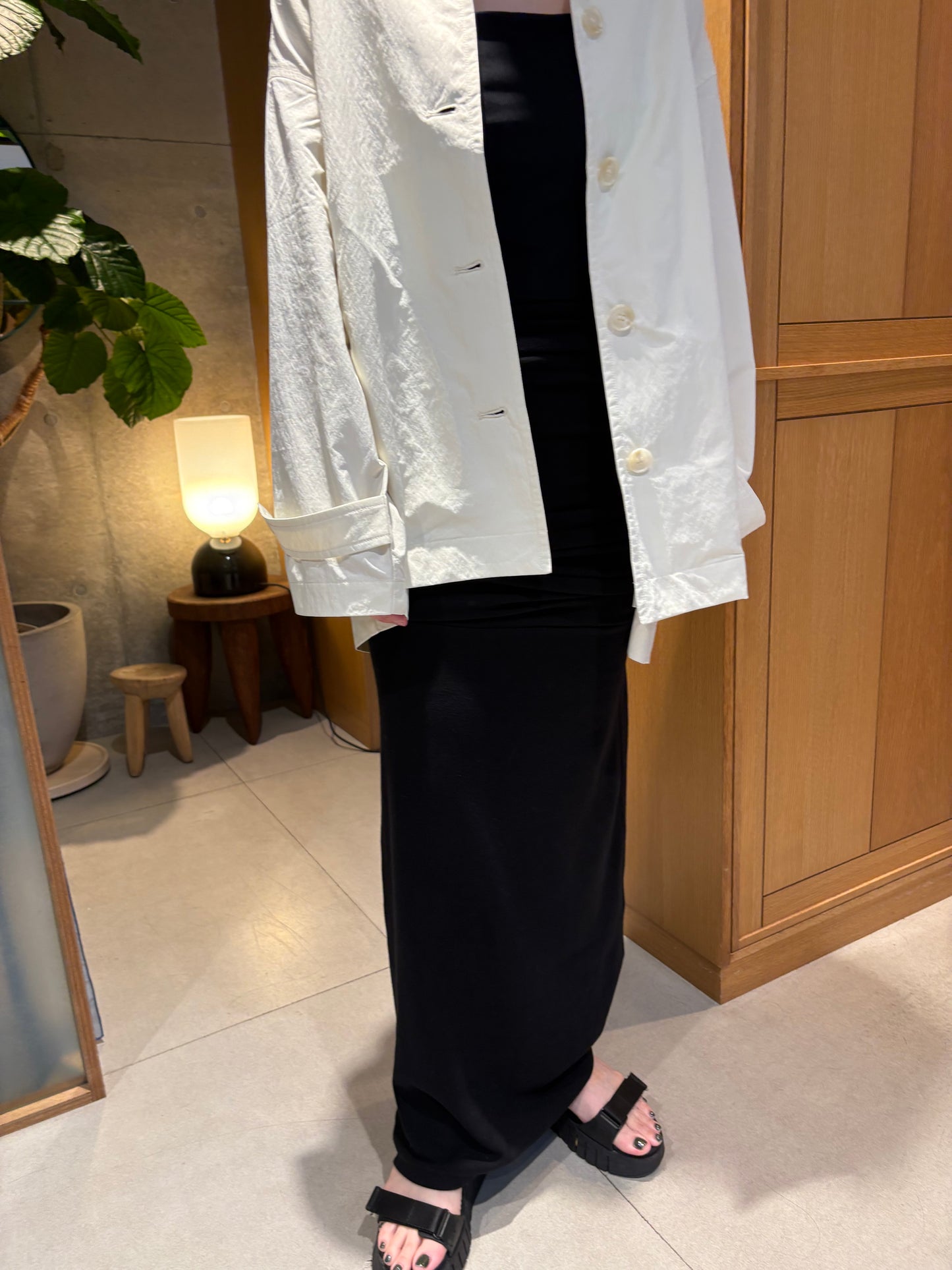 gather shirring skirt　　