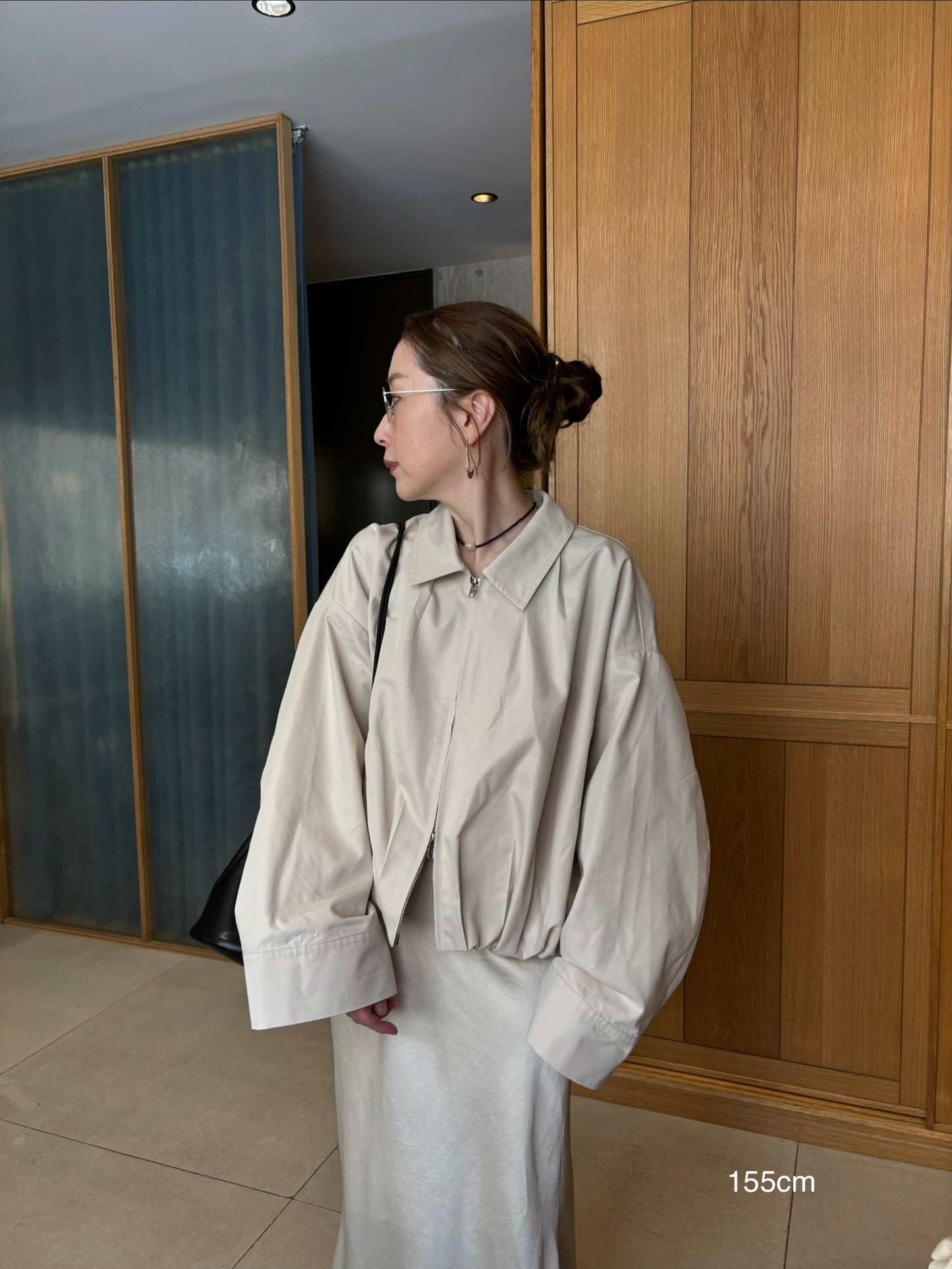 《pre order》 zipup balloon blouson