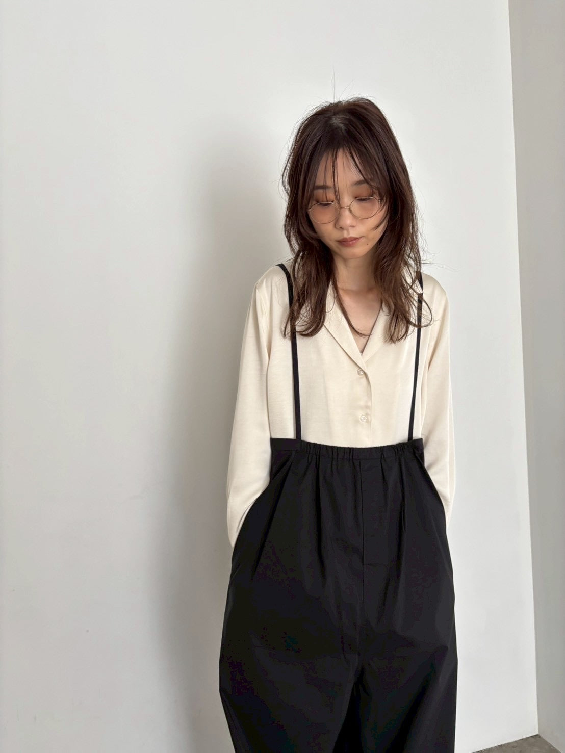strap suspender pants　　　　