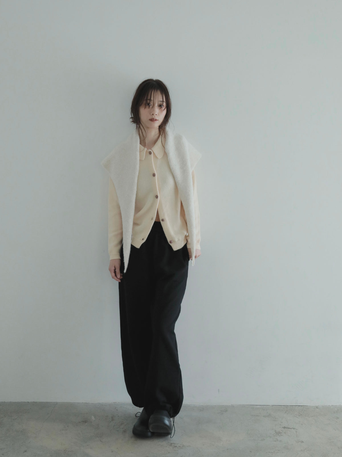 Knit cardigan　