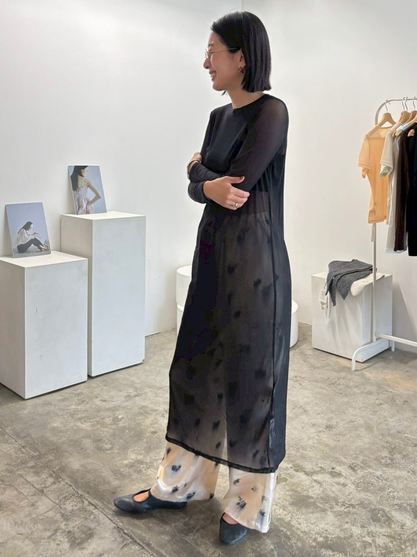 【1/23(fri) 21:00】sheer long one-piece　　