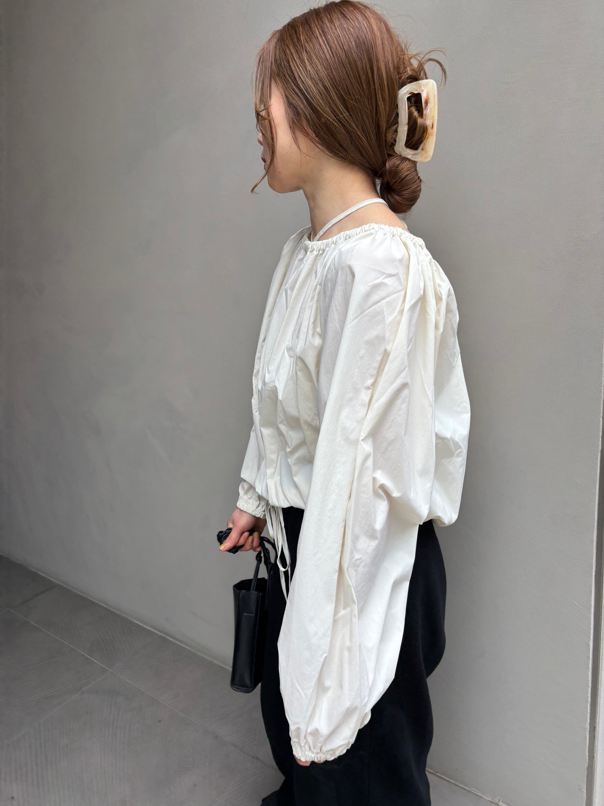 2way balloon blouse　