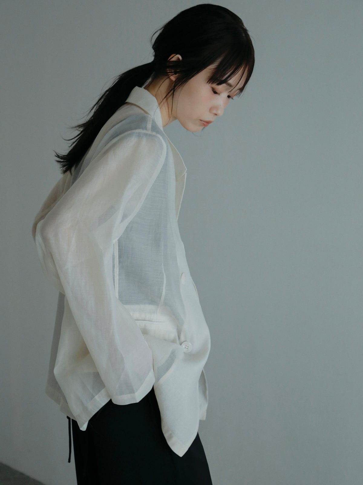lulu.sheer jacket