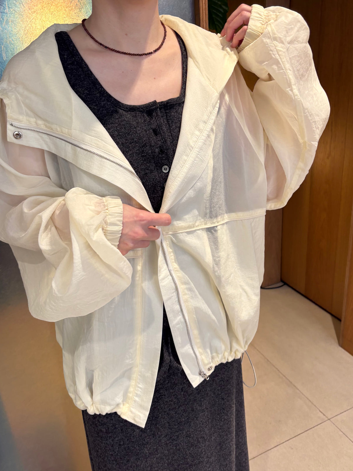 sheer anorak Parker
