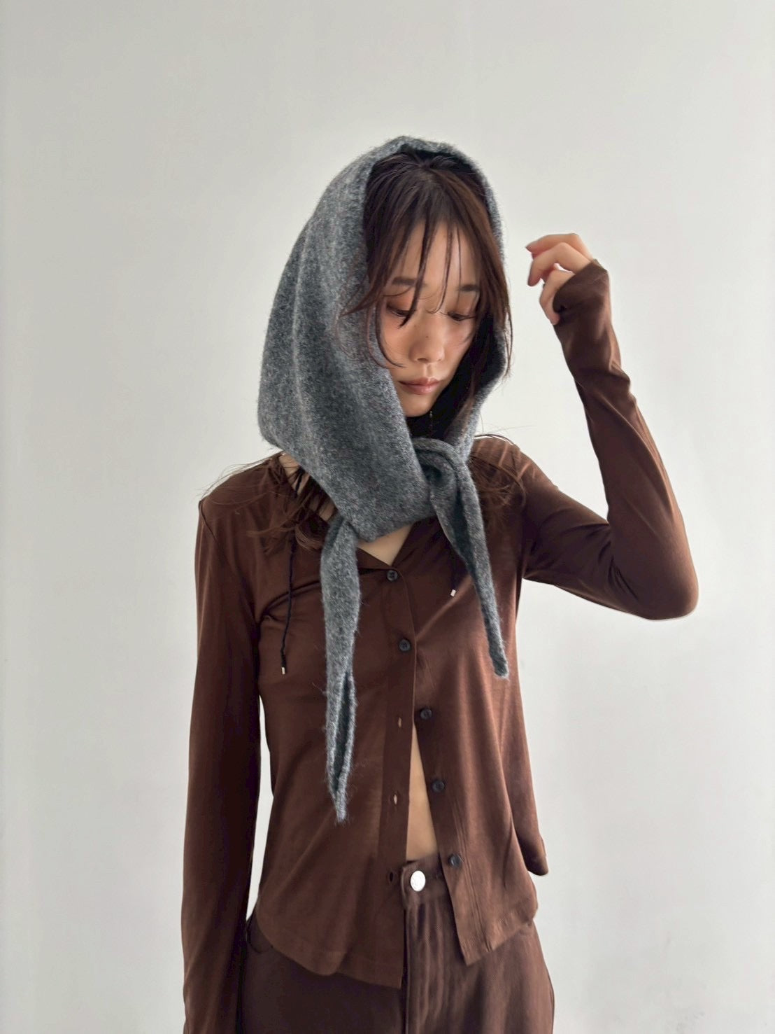 sheer soft cardigan　　