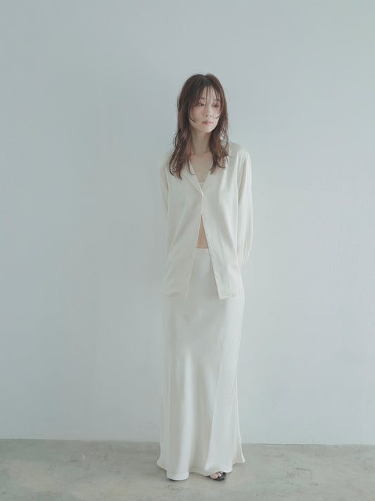 satin long skirt　　　　　　　　　　　