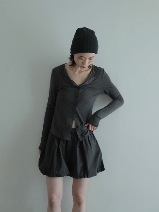 《pre order》sheer soft cardigan　　
