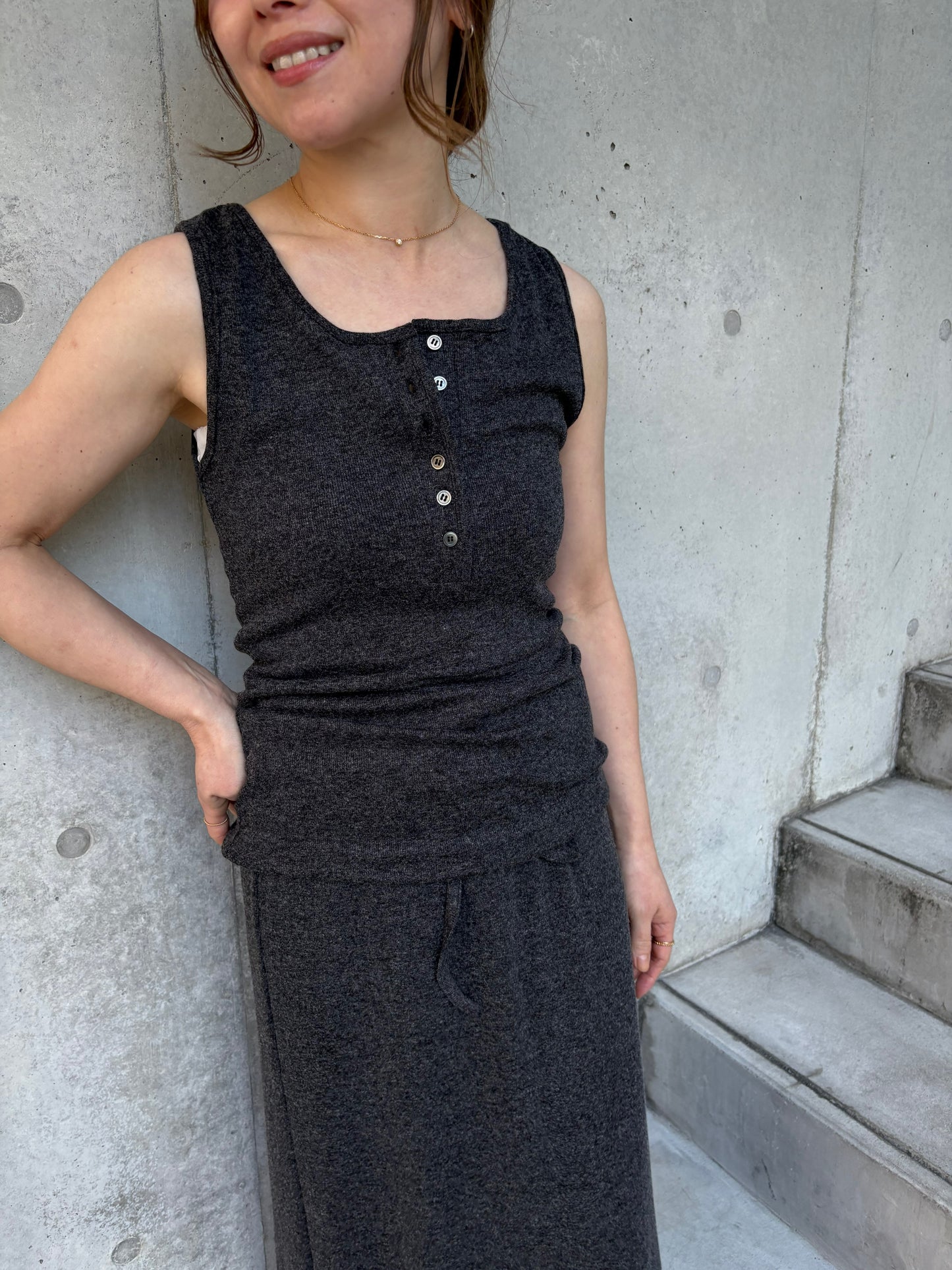 【2/6(fri) 21:00】henry neck lib tops